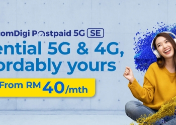 CelcomDigi 5G SE每月RM40起 享高达60GB 5G数据