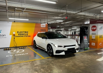 谷中城商场和The Gardens Mall Gentari x JomCharge充电器已开放使用