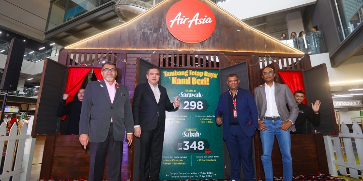 亚航推开斋节深夜固定低价航班 飞东马RM298起