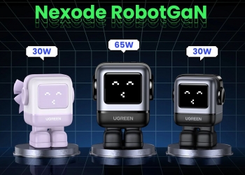 一次可充三台设备！Ugreen 65W RoboGaN售RM129起