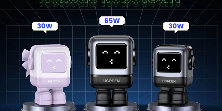 一次可充三台设备！Ugreen 65W RoboGaN售RM129起