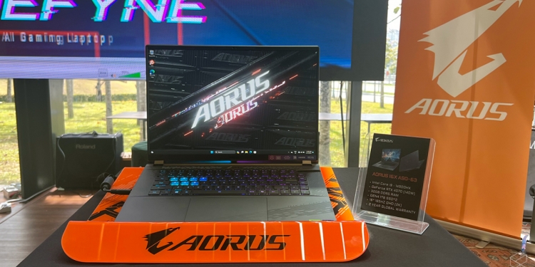 Gigabyte Aorus 16X搭载Intel Core i9 售RM7119起