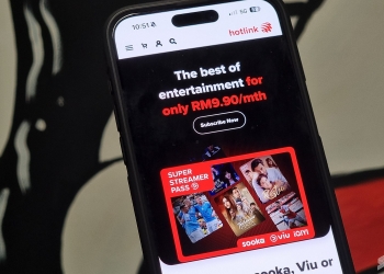 Hotlink串流通行证每月RM9.90无限数据！平台三选一追剧不愁