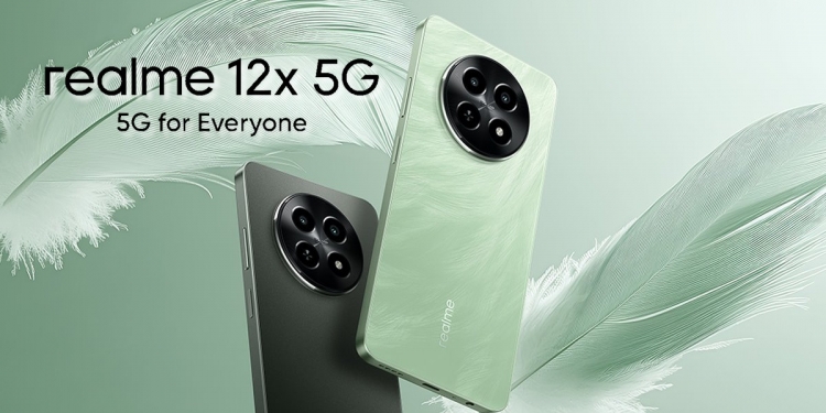 最经济实惠5G智能手机 Realme 12x 5G下月闪亮登场