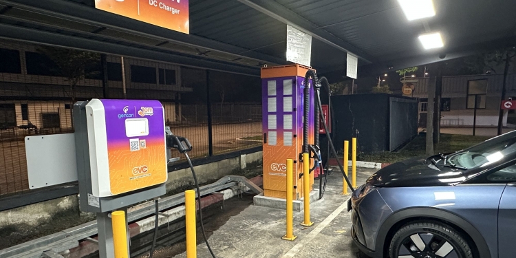 XPark Sunway Serene提升 提供7直流充电桩使用