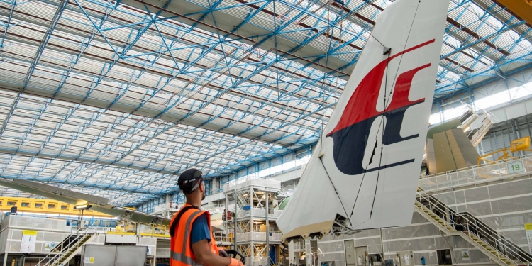 在法国进行最后组装  马航社媒分享新飞机