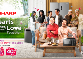 夏普双亲节超级大促销！折扣高达40%送丰富礼物