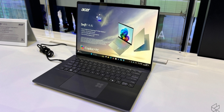 宏碁首款Copilot+笔电亮相！ Acer Swift 14 AI续航力爆表