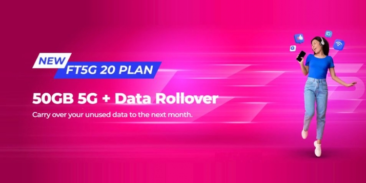 每月RM20就有50GB! Yes推FT5G 20预付配套