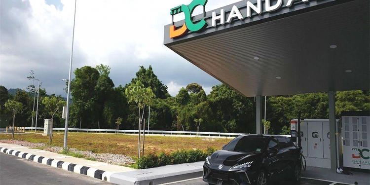 400kW功率全马最高!DC Handal西海岸大道新充电站启用