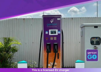 Gentari在马石油芙蓉往南收费站设180kW直流充电桩