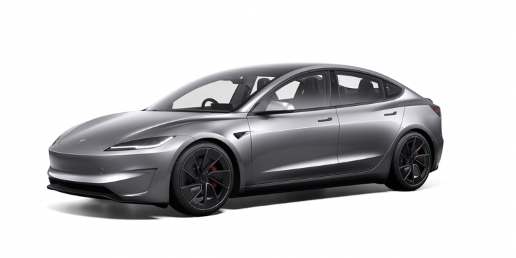 特斯拉Model 3上线“快银”车漆 选配价格7500令吉