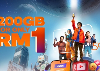 Unifi Mobile限时优惠 200GB的5G上网数据仅需1令吉