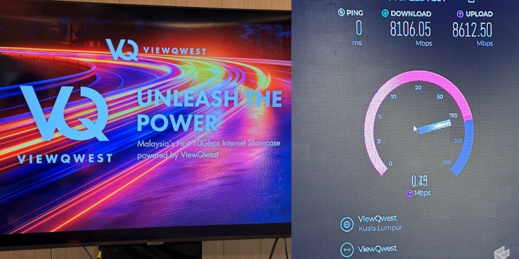 ViewQwest 10Gbps配套来到大马了！每月RM1800