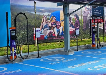 Gentari在Gamuda Cove部署了带有4个充电枪头的240kW直流充电器