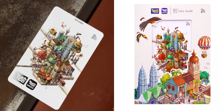 汇集大马著名地标！Touch ‘n Go x Loka Made推国庆主题TNG卡