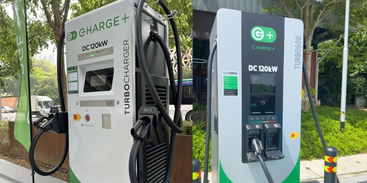 Charge+在两个地点的120kW直流充电桩 如今每千瓦时收费RM1.35