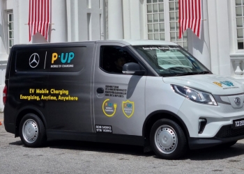 P.UP移动电动车充电服务已登陆槟城 每千瓦时1.70令吉