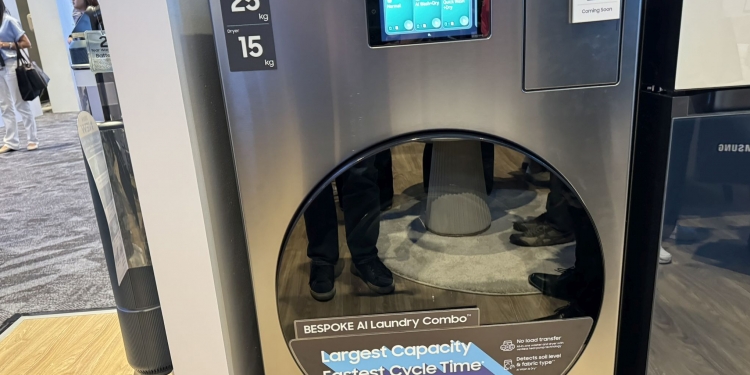 三星Bespoke AI洗衣烘干一体机 现在预购有优惠