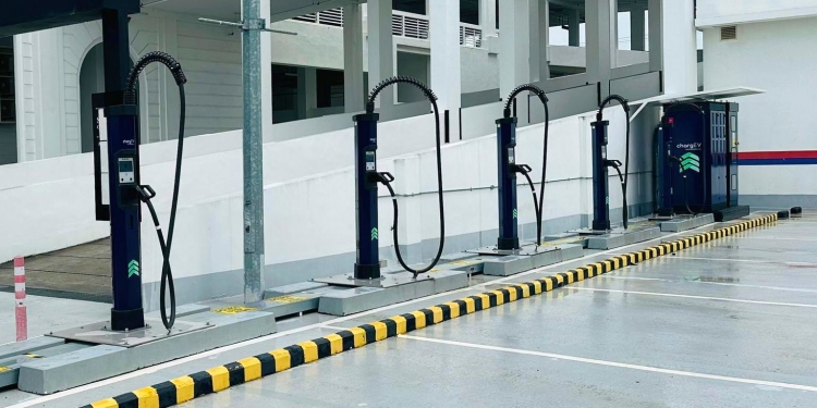 ChargEV 在柔佛依斯干达Eco Galleria部署400kW直流充电器