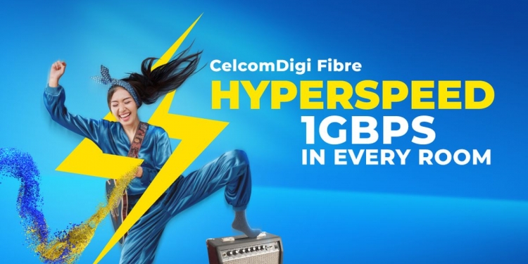 CelcomDigi推出1Gbps光纤宽带配套 免费提供“光纤到房间”服务