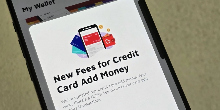 以信用卡充值Boost电子钱包?现在不管多少数额都需给便捷费了!