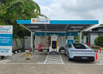 Shell Recharge在淡马鲁东行方向的休息站启用了180kW直流快充站