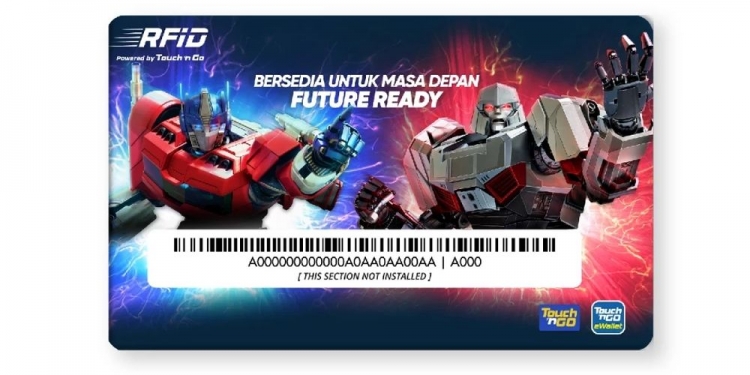 TnG推出限量版Transformers One RFID贴纸和增强版TNG卡