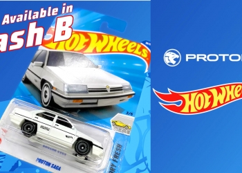 Hot Wheels粉丝必收经典！Proton Saga白色款已上市