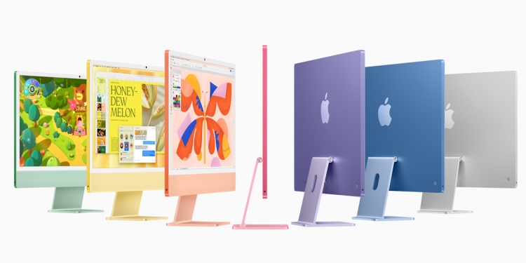 Apple iMac 2024：M4芯片，纳米纹理显示屏，RM5799起