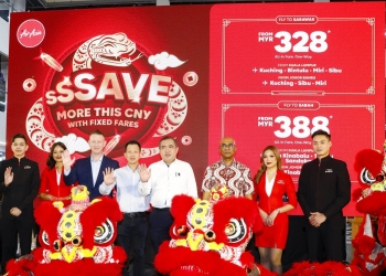 亚航推出2025年农历新年东马特价航班，单程全包票价最低328令吉