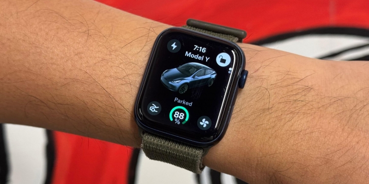 现在可以通过Apple Watch解锁并控制你的Tesla