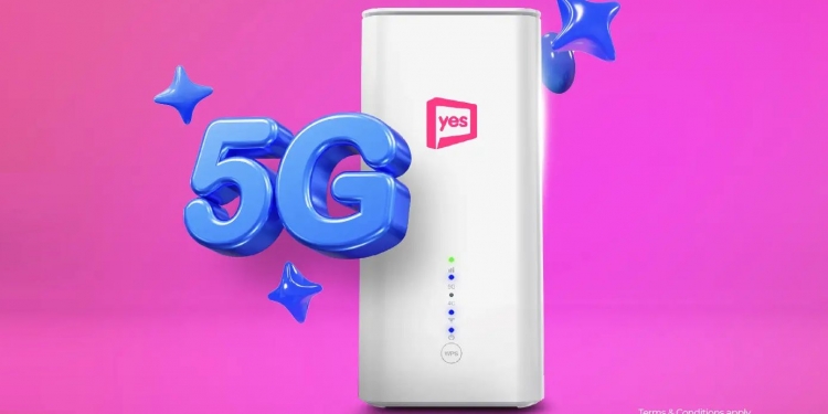 Yes 5G 无线宽频计划升级 增500GB 4G数据配额