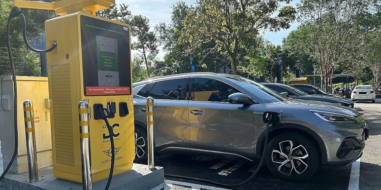 Pantai Sentral Park DC Handal 120kW充电器 每千瓦时仅需1令吉