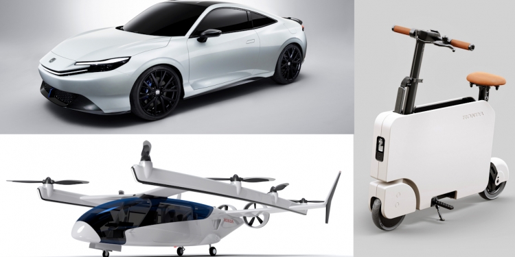 本田将亮相吉隆坡国际车展：eVTOL飞行车、Motocompacto电动滑板车、Prelude概念车