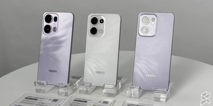 Oppo Reno 13搭载天玑8350处理器与5800mAh电池 从1399令吉起