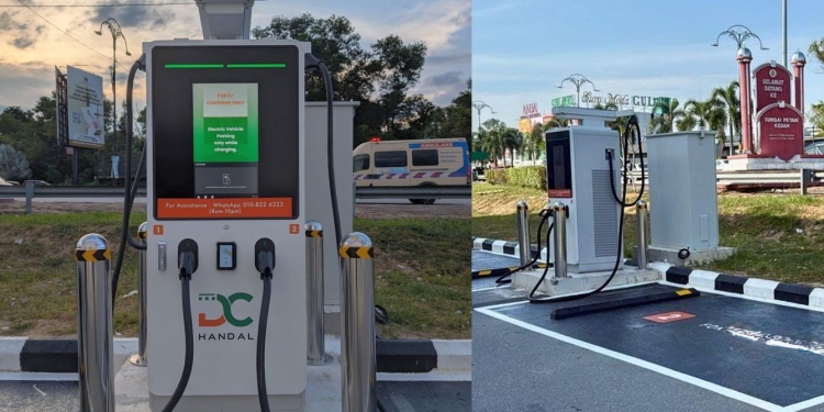 DC Handal在双溪大年Amanjaya Walk部署240kW直流充电器