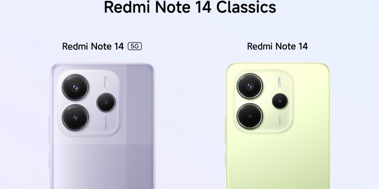 Redmi Note 14和14 5G登陆大马 售价RM699起