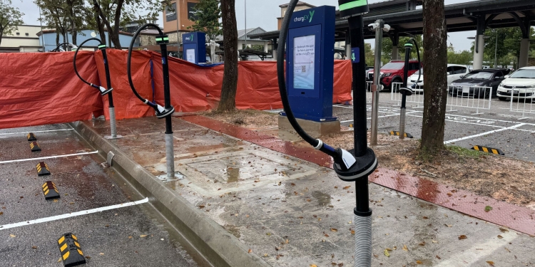 ChargEV正在柔佛名牌城部署大型电动车充电枢纽