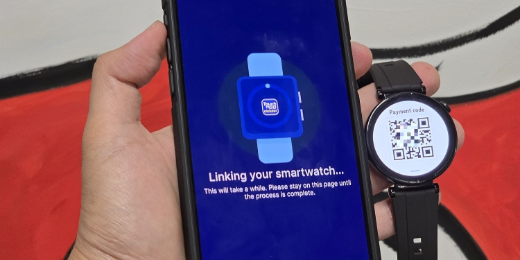 TNG eWallet QR支付现已支持华为智能手表，以下是激活方法