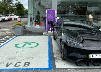 Gentari在太平BYD部署120kW直流充电器