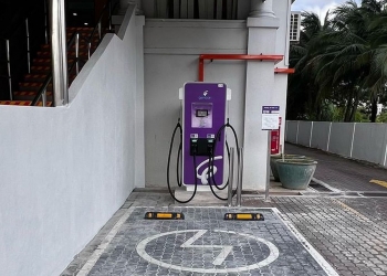 Gentari在丹州哥打峇鲁Ambank部署直流充电桩