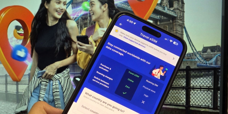 TNG eWallet 推出Travel eSIM，可即时激活