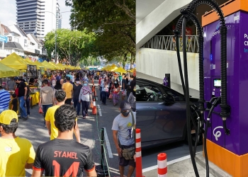 逛TTDI斋戒月市集顺便为电动车充电 Gentari提供限时折扣