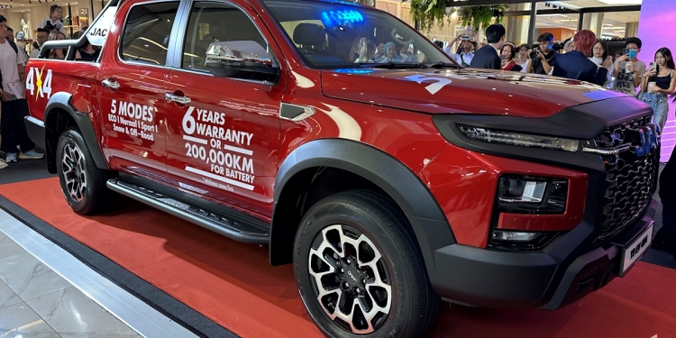 JAC T9 EV：大马首款4×4电动皮卡终于上市，售价19万9888令吉