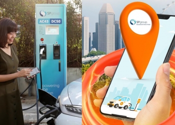 你现在可以在新加坡使用JomCharge为电动车充电