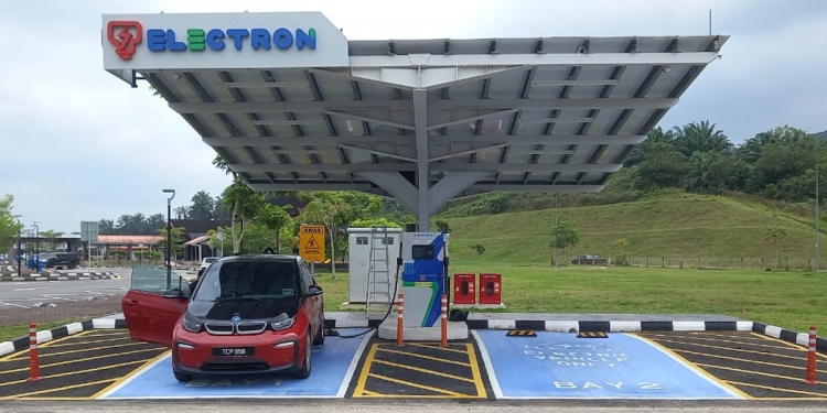 北加休息站往西方向TNB Electron充电桩启用，限时免费充电