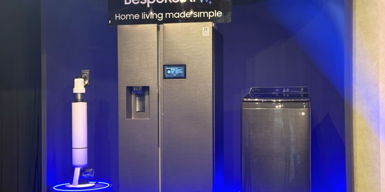Samsung 2025年款Bespoke AI冰箱、洗衣机与吸尘机登陆马来西亚