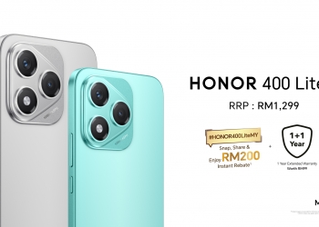 配备108MP主镜头的“iPhone杀手” Honor 400 Lite登陆大马售价RM1299