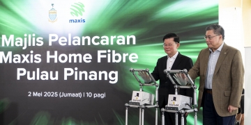 Maxis将在槟城扩展光纤网络，至2027年覆盖逾10万户家庭